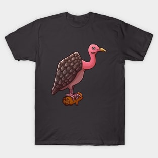 Just a Vulture on a Log T-Shirt